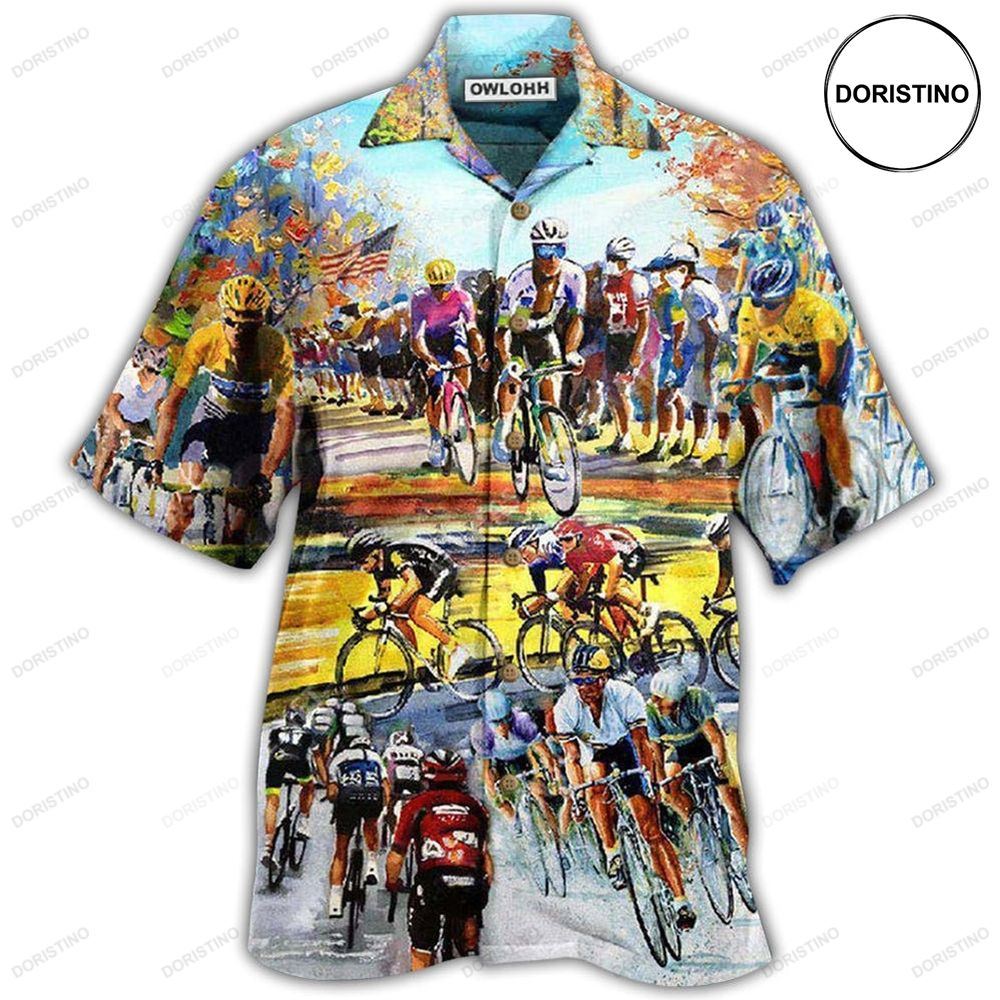 Bike Ride Until The End Of The World Forever Hawaiian Shirt
