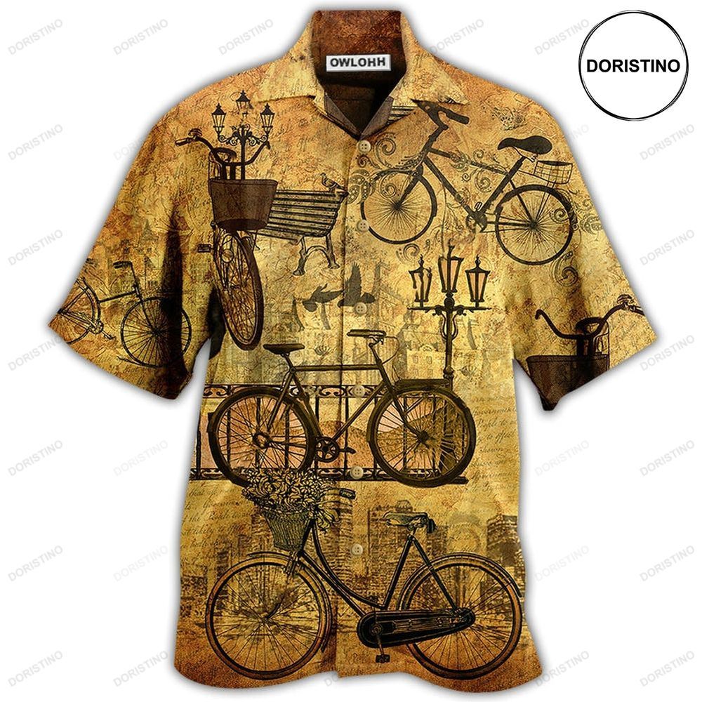 Bike Vintage Love Sunset So Much Awesome Hawaiian Shirt