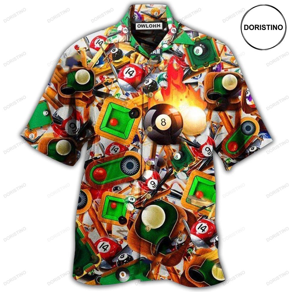 Billiard Make Your Own Luck Awesome Hawaiian Shirt