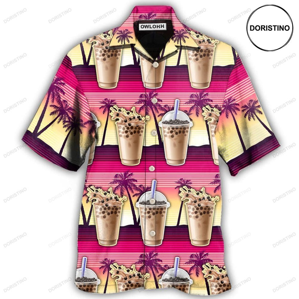 Boba Milk Tea Welcome To Summer Awesome Hawaiian Shirt