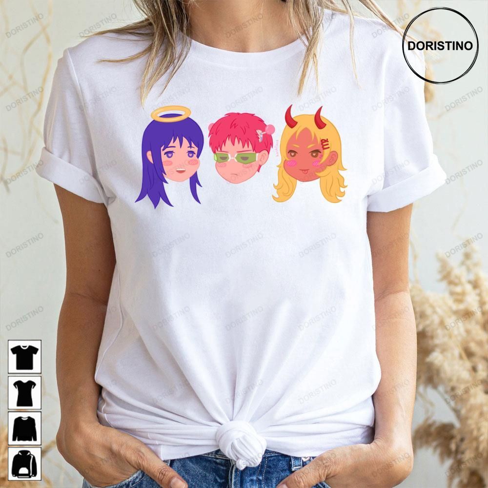 Saiki K Teruhashi Saiki Kusuo No Sai Nan Wikia Chibi Doristino Awesome Shirts