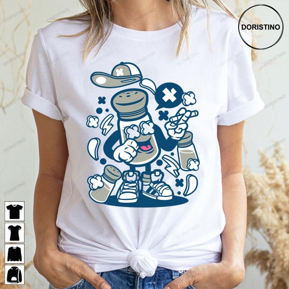 Salt For Animated Comics And Pop Culture Lovers Doristino Limited Edition T-shirts