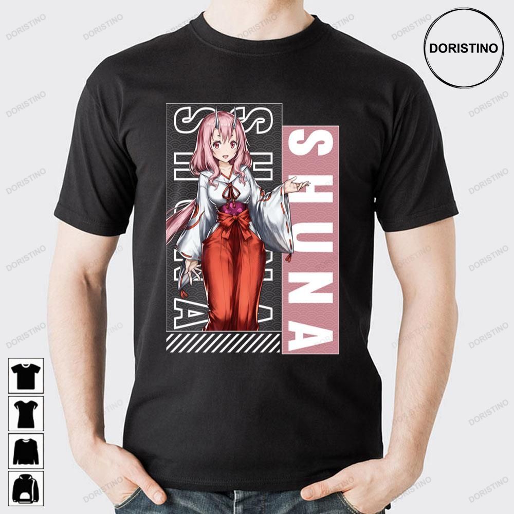 Shuna シュナ That Time I Got Reincarnated As A Slime Tensei-shitara Slime Datta Ken Doristino Limited Edition T-shirts