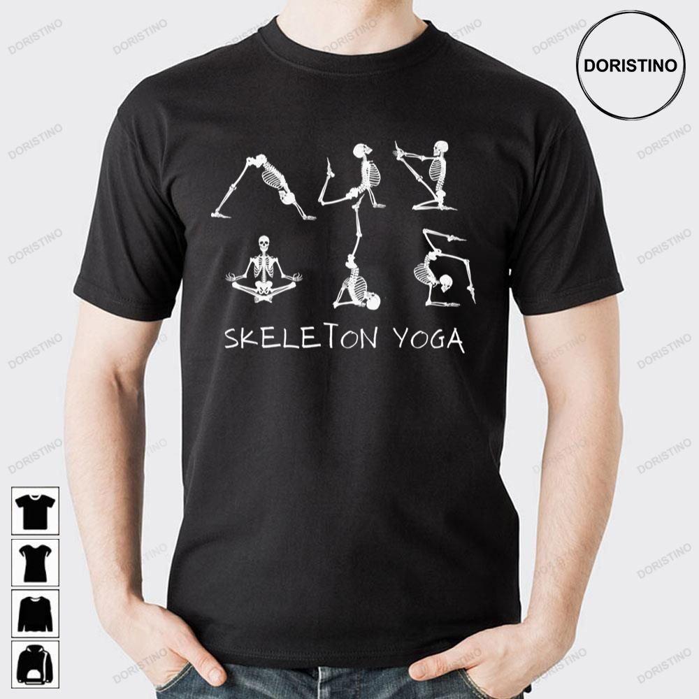 Skeleton Yoga Doristino Limited Edition T-shirts