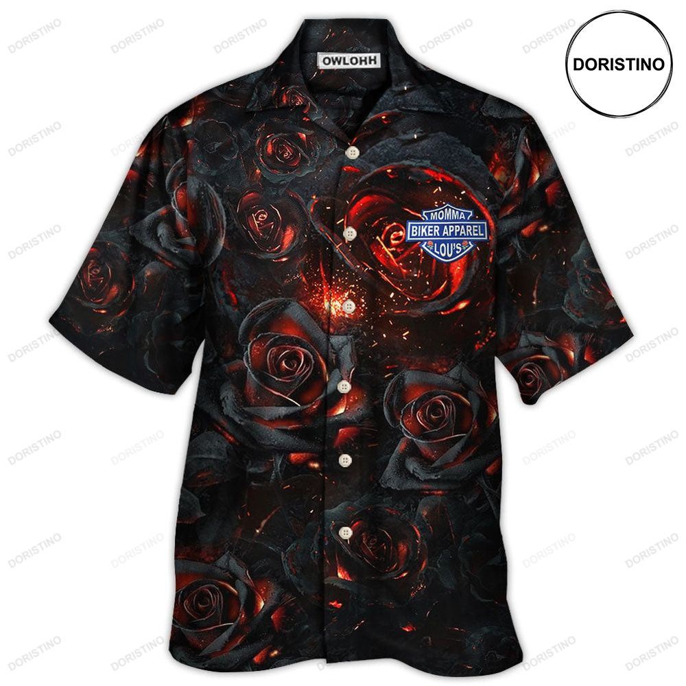 Rose Flowers Life Is Like Burning Limited Edition Hawaiian Shirt