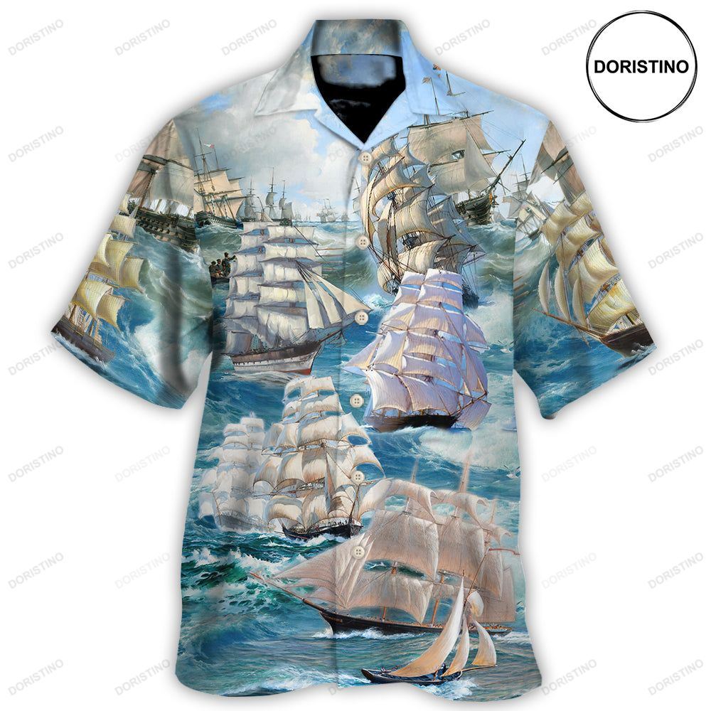 Sailing The Wind And The Waves Are Always On The Side Of The Ablest Navigator Hawaiian Shirt