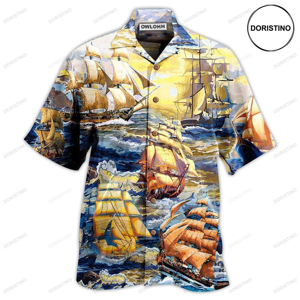 Sailing Use Any Wind Go Any Direction Limited Edition Hawaiian Shirt