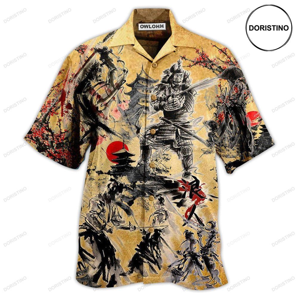 Samurai The Way Of The Samurai Is Found In Death Awesome Hawaiian Shirt