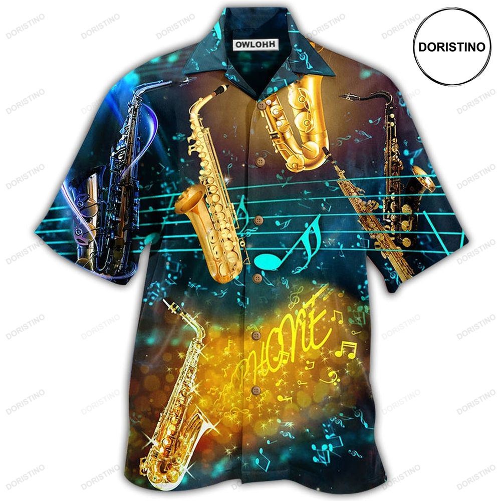 Saxophone Music All Night Limited Edition Hawaiian Shirt