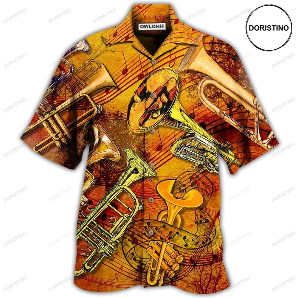 Saxophone Music Happiness Amazing Awesome Hawaiian Shirt