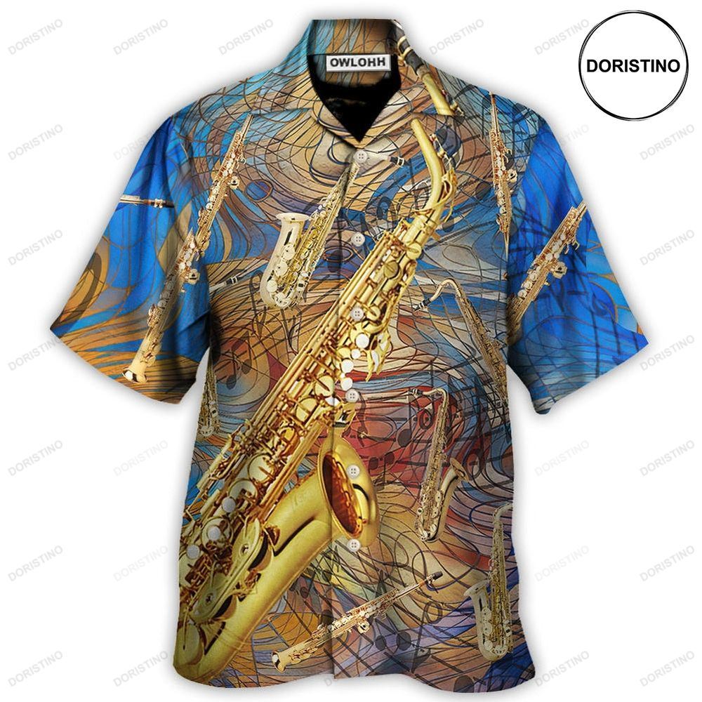 Saxophone Music See The Sound Limited Edition Hawaiian Shirt