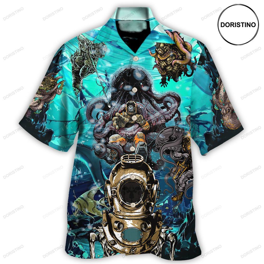 Scuba Diving A Day Without Scuba Diving Probably Wouldn't Kill Me But Why Risk It Awesome Hawaiian Shirt