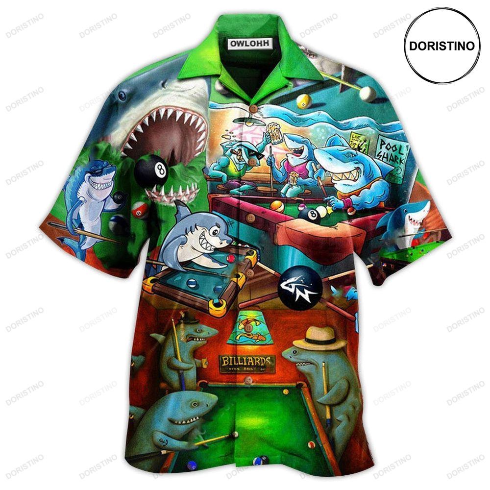 Shark Pool So Much Fun Hawaiian Shirt