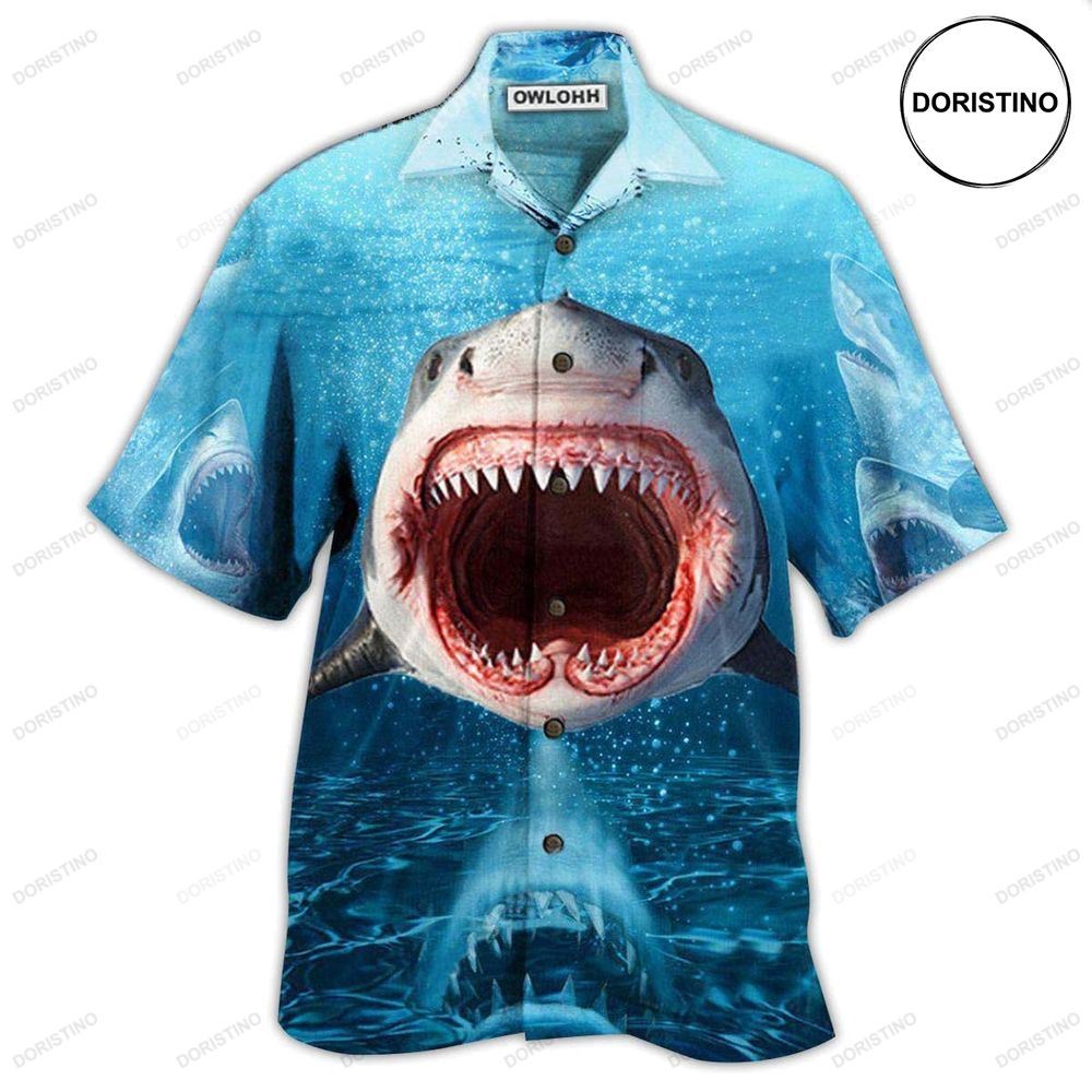 Shark Show Your Teeth Limited Edition Hawaiian Shirt