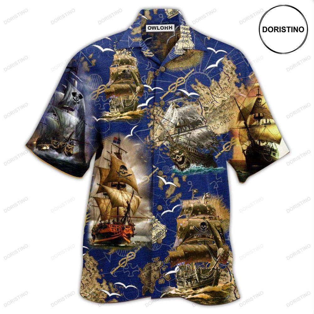 Ship Amazing Pirate Ship Limited Edition Hawaiian Shirt