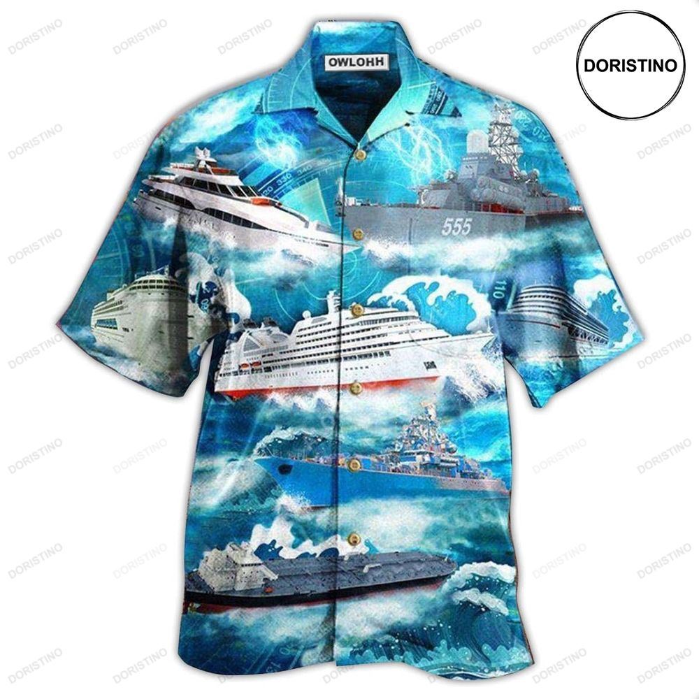 Ship Over Sea Awesome Hawaiian Shirt