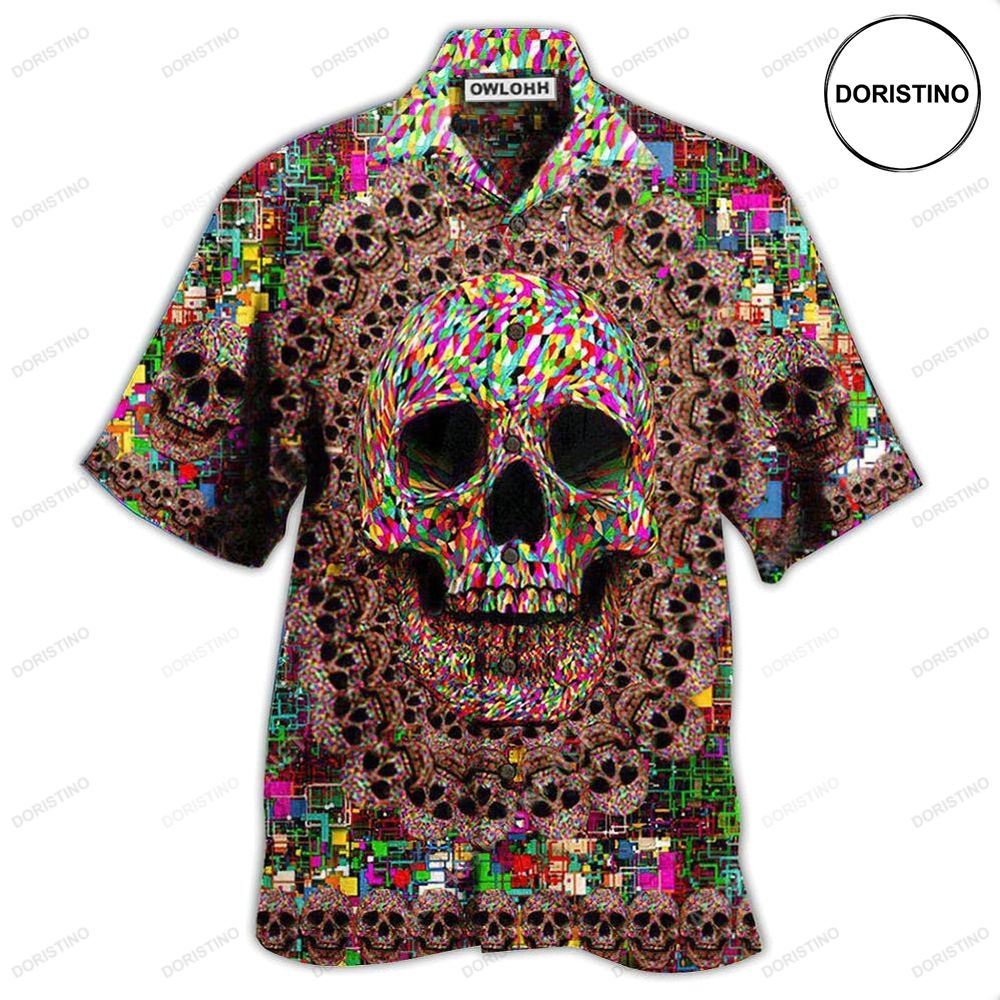 Skull Amazing Smiling Limited Edition Hawaiian Shirt