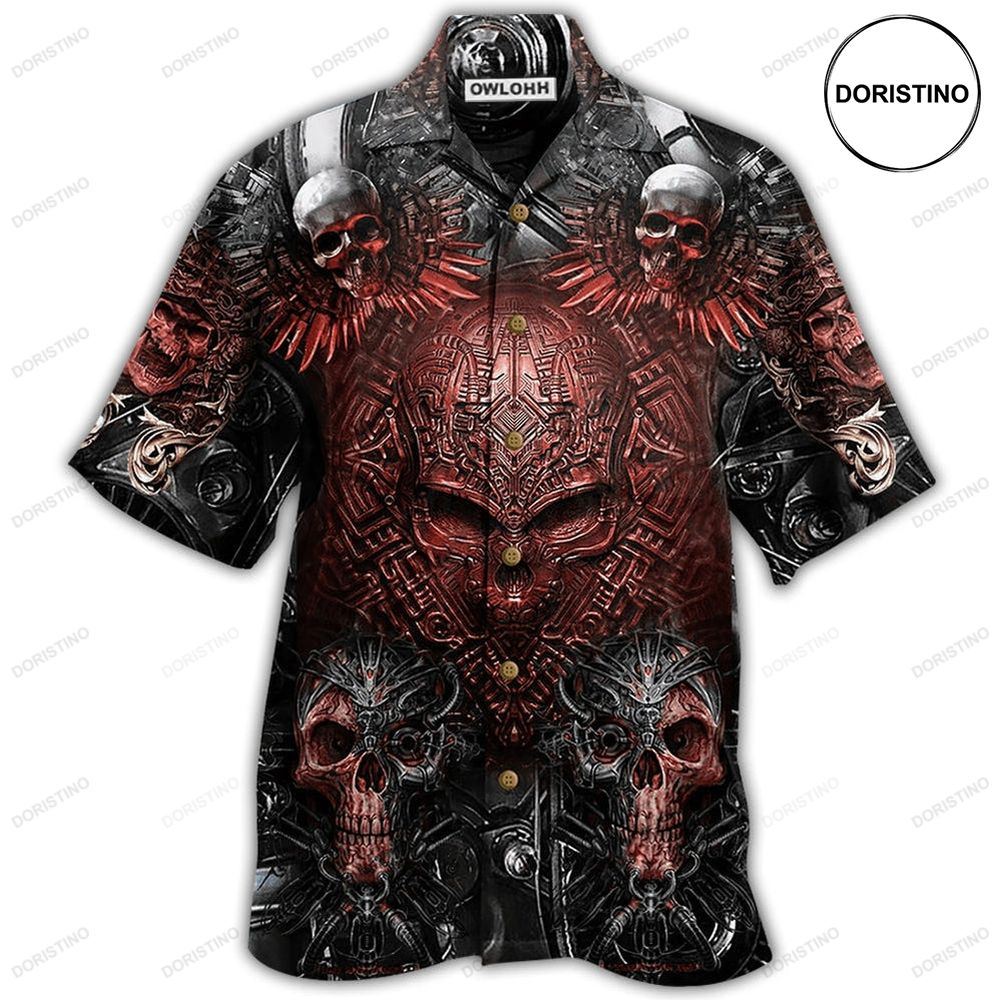 Skull Boss So Cool Awesome Hawaiian Shirt