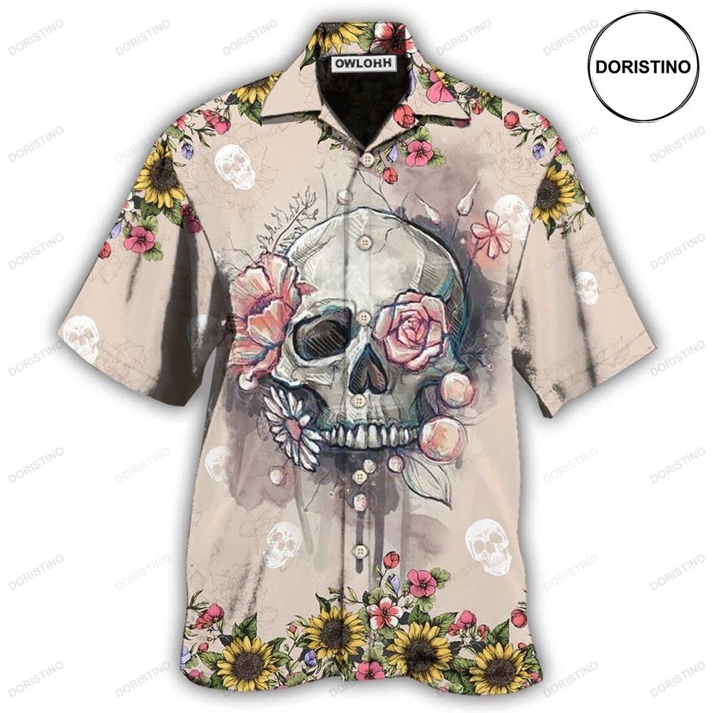 Skull Life Cute Hawaiian Shirt