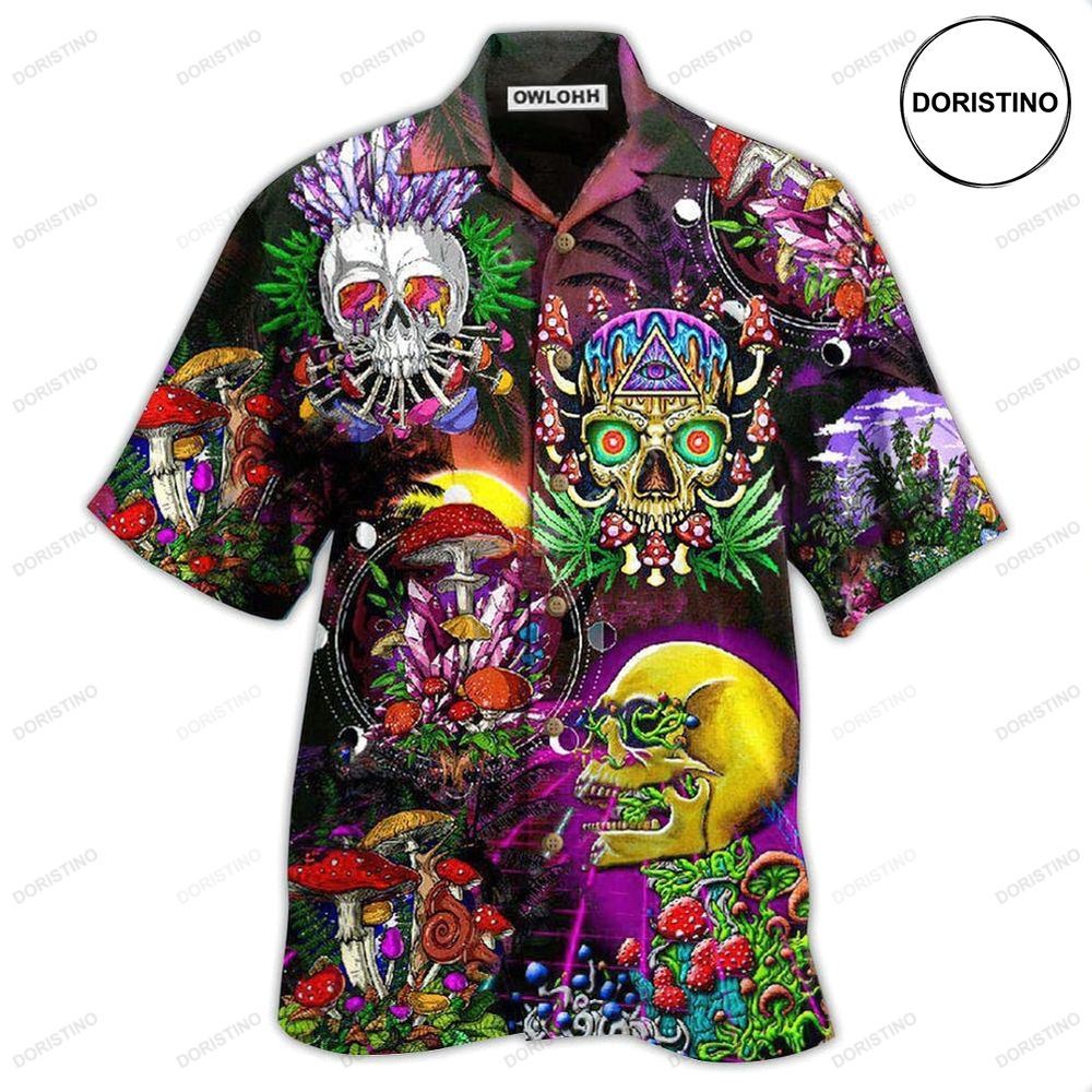 Skull Life Is A Game Skull Awesome Hawaiian Shirt