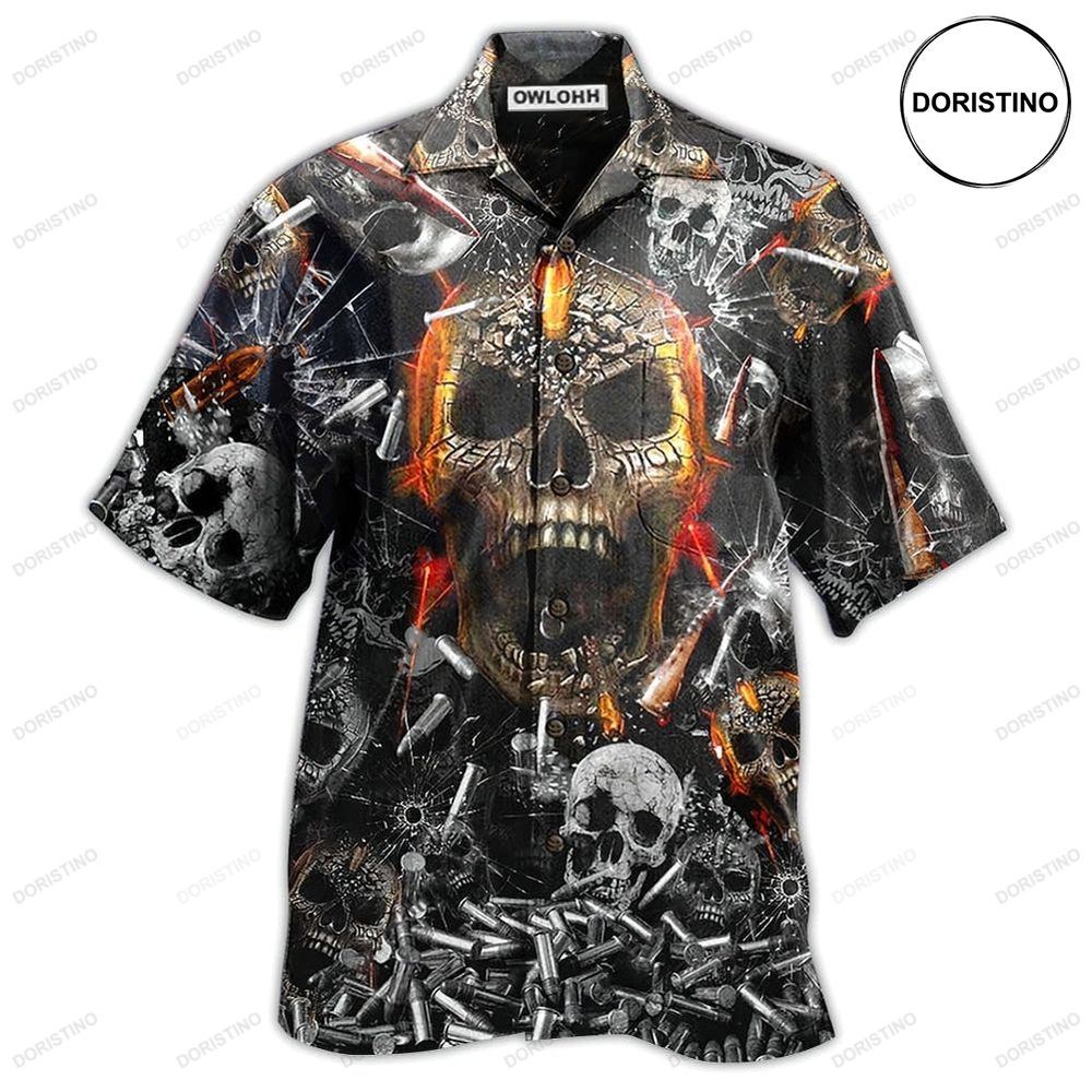 Skull Oh My Skull Awesome Hawaiian Shirt