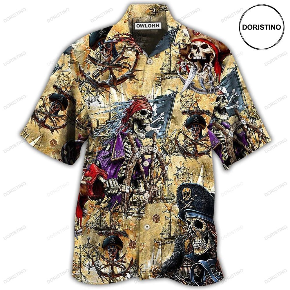 Skull Pirate Amazing Cool Hawaiian Shirt