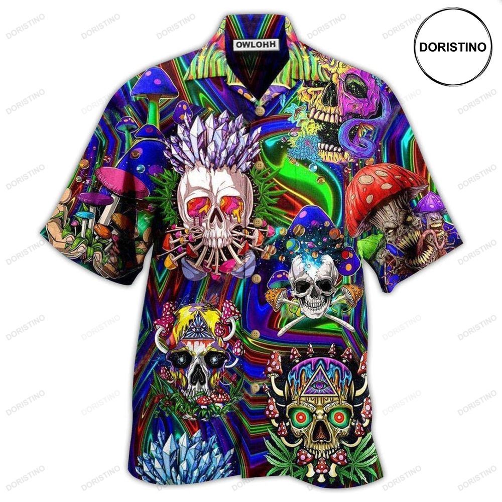 Skull You're Weird And I Like Limited Edition Hawaiian Shirt