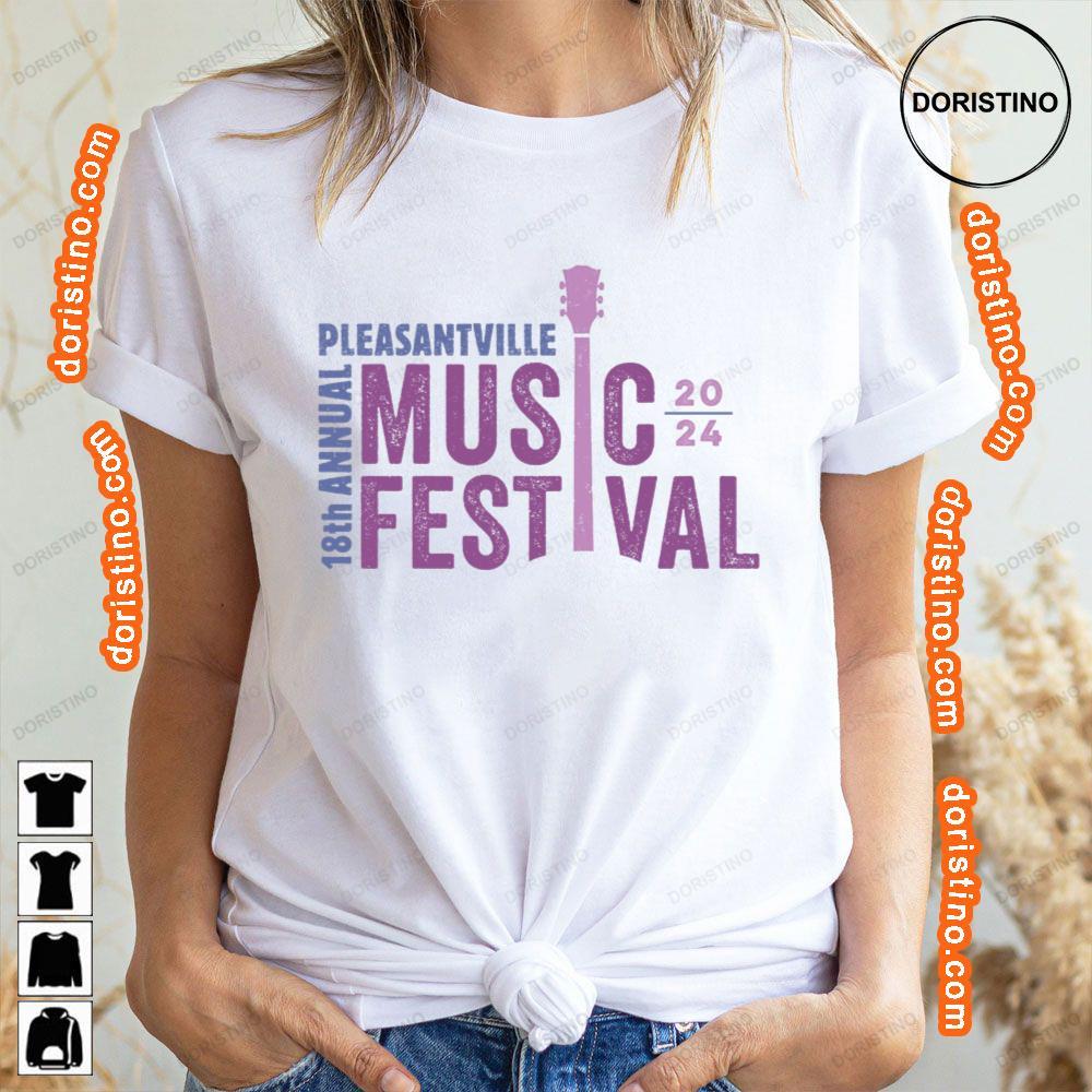 Pleasantville Music Festival 2024 Logo Awesome Shirt
