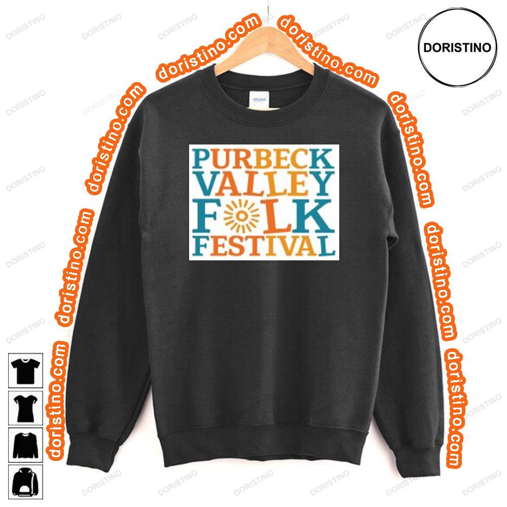 Purbeck Valley Folk Festival 2024 Logo Shirt