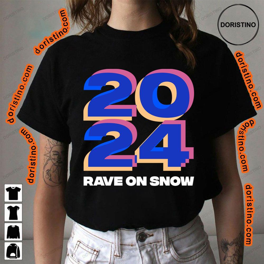 Rave On Snow 2024 Logo Shirt