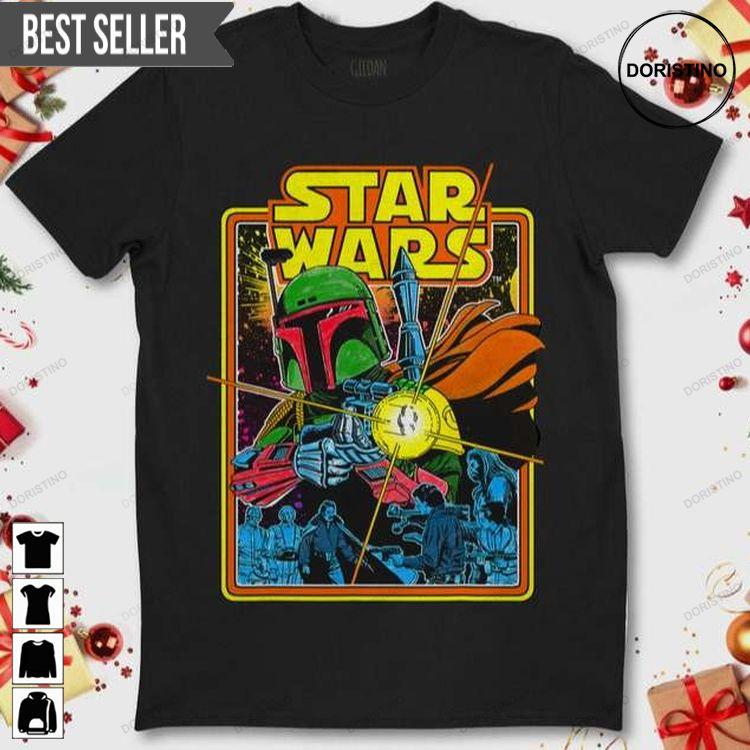 Boba Fett Fires Star Wars Doristino Awesome Shirts