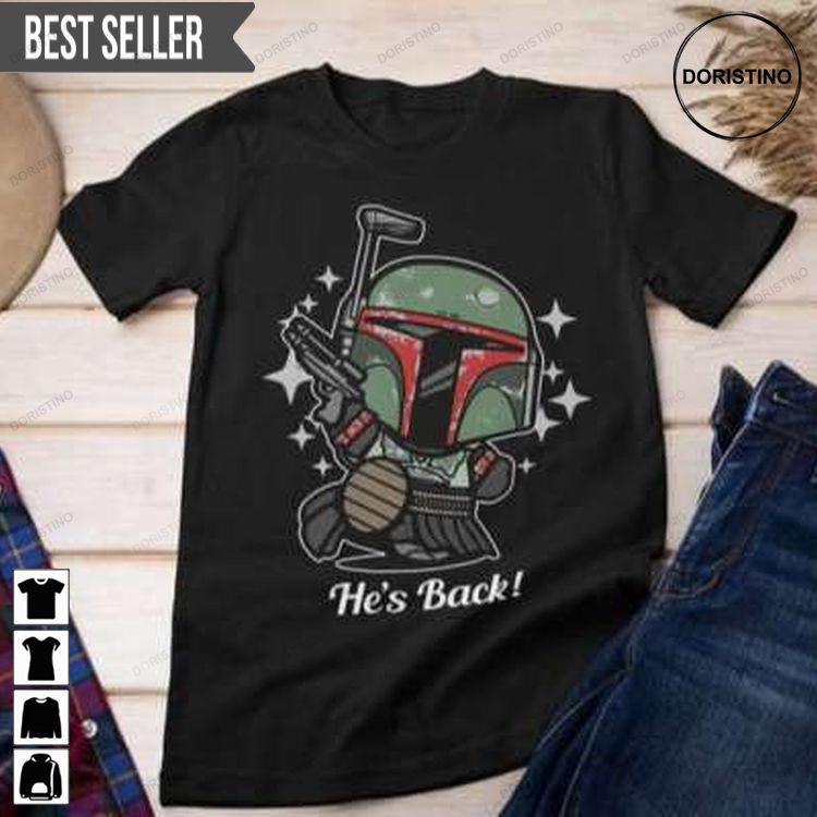 Boba Fett Hello Kitty Graphic Doristino Limited Edition T-shirts