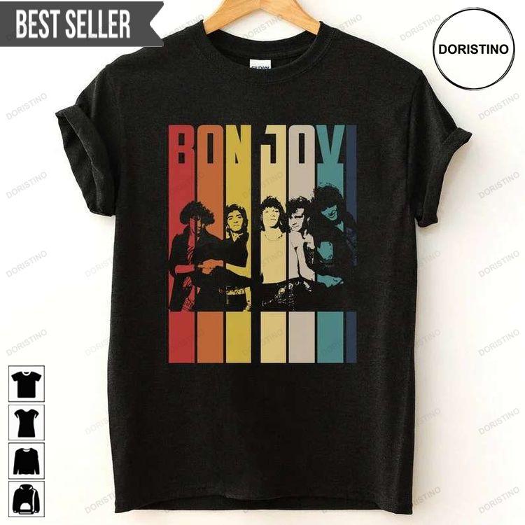 Bon Jovi Band Music Gift Doristino Awesome Shirts