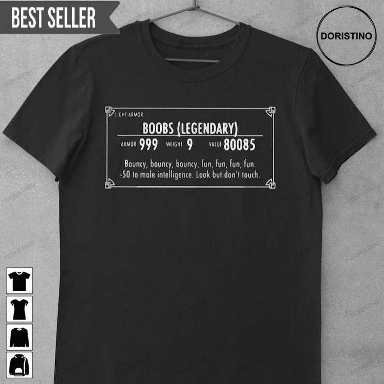 Boobs Legendary Gamer Doristino Limited Edition T-shirts