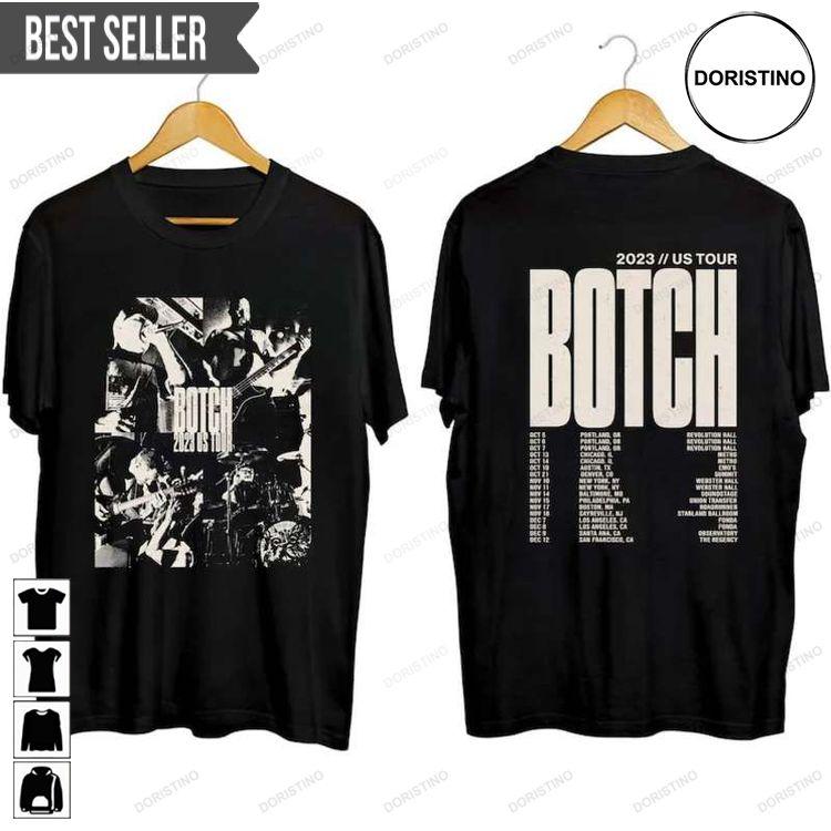 Botch Us Tour 2023 Concert Short-sleeve Doristino Limited Edition T-shirts
