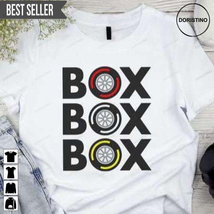 Box Box Box F1 Formula 1 Graphic Doristino Trending Style