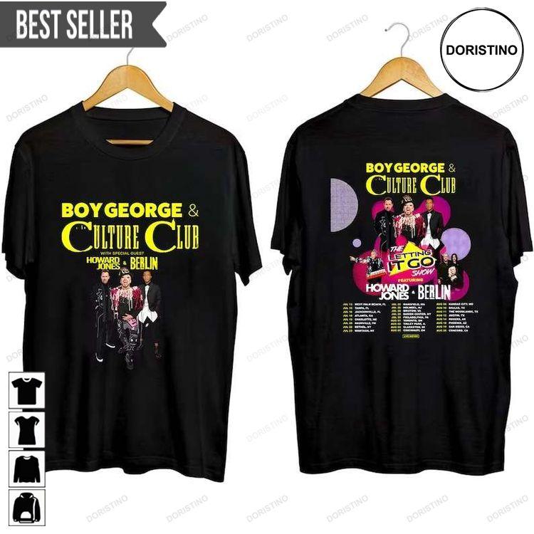 Boy George With Culture Club Howard Jones 2023 Tour Adult Short-sleeve Doristino Awesome Shirts