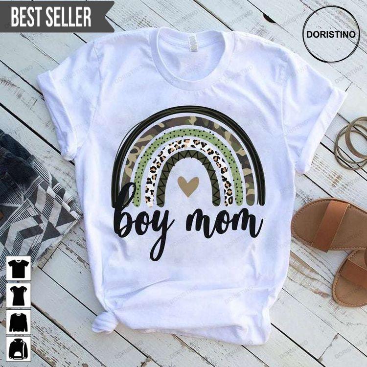 Boy Mom Mama Mothers Day Unisex Doristino Limited Edition T-shirts