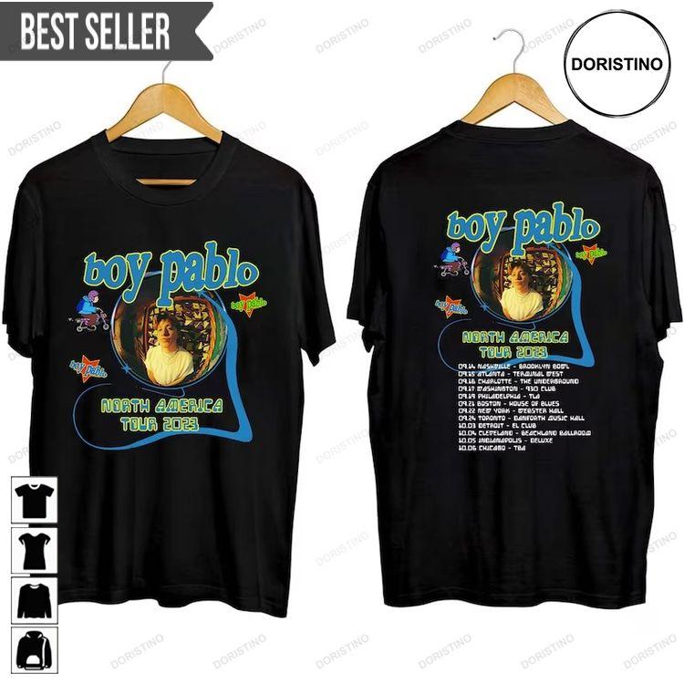 Boy Pablo North America Tour Concert 2023 Short-sleeve Doristino Awesome Shirts