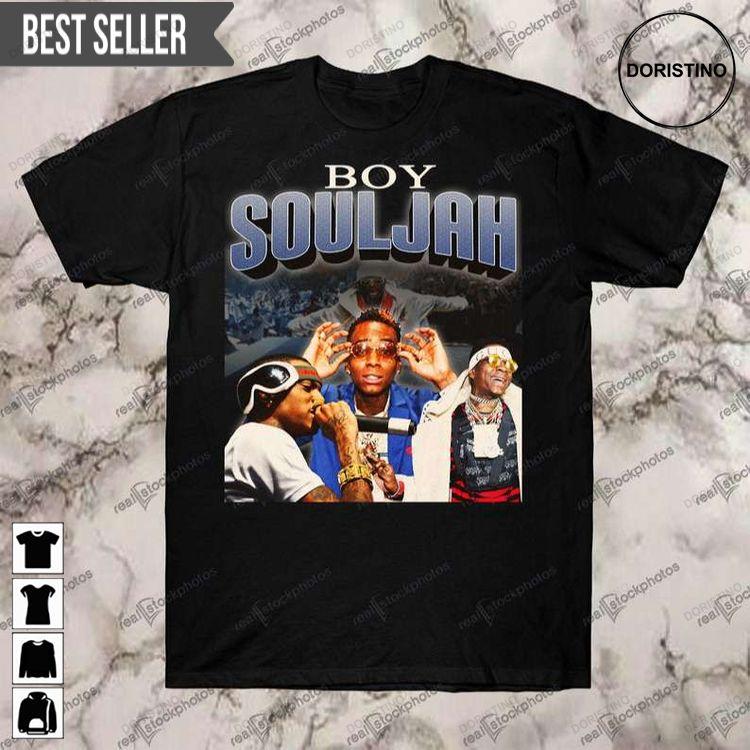 Boy Souljah Vintage Retro Rap Doristino Limited Edition T-shirts