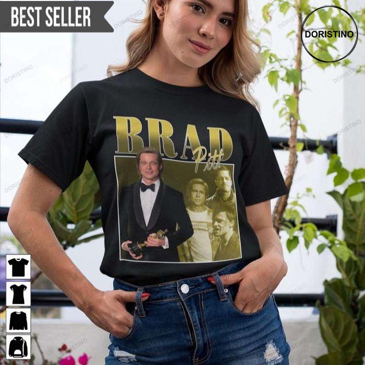 Brad Pitt Actor Doristino Awesome Shirts