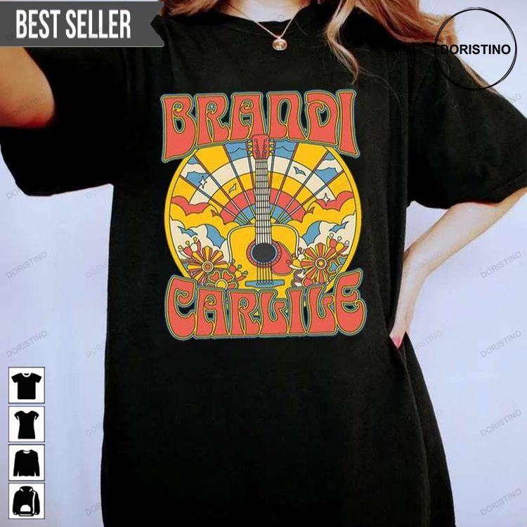 Brandi Carlile Guitarland Adult Short-sleeve Doristino Limited Edition T-shirts