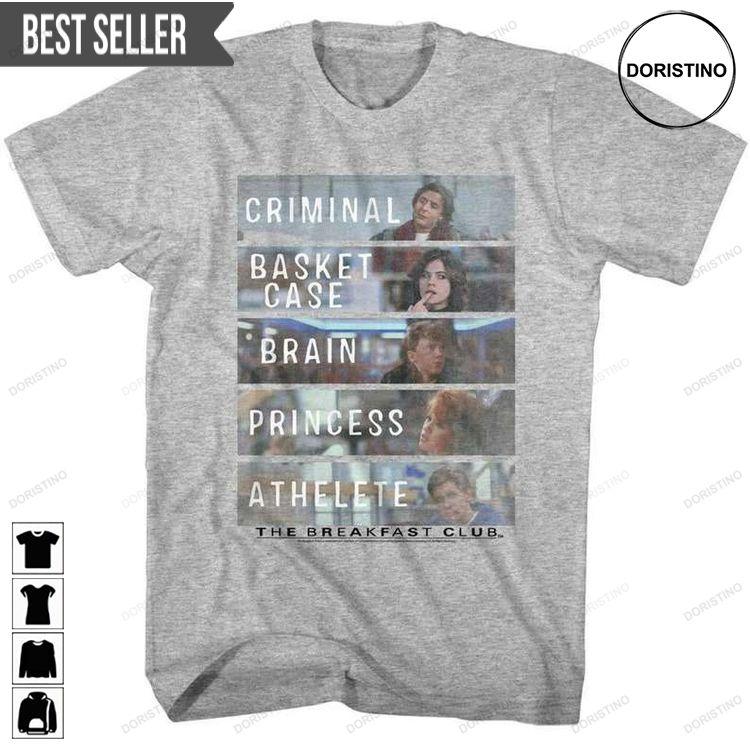 Breakfast Club Gray Doristino Awesome Shirts