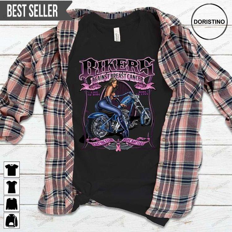 Breast Cancer Awareness Bikers Against Breast Cancer Doristino Awesome Shirts