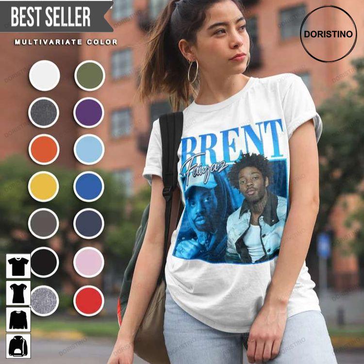 Brennt Faiiyaz Music Singer Doristino Limited Edition T-shirts