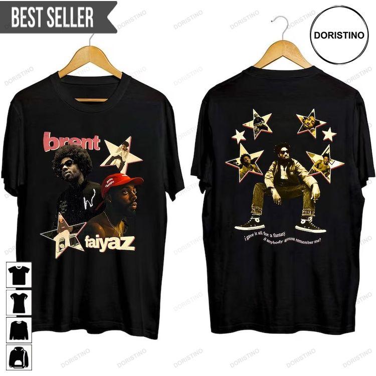 Brent Faiyaz Its A Wasteland Tour Concert 2023 Short-sleeve Doristino Limited Edition T-shirts