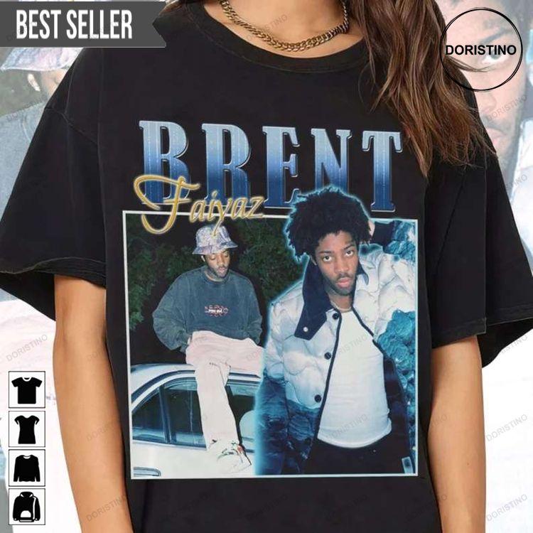 Brent Faiyaz Singer Music Ver 2 Doristino Awesome Shirts