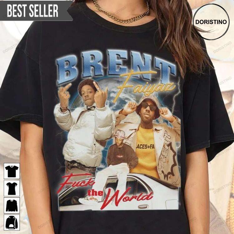 Brent Faiyaz Singer Music Doristino Limited Edition T-shirts