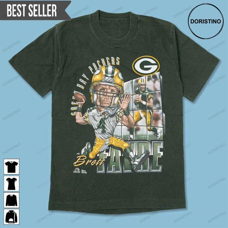 Brett Favre Green Bay Packers Nfl Doristino Trending Style