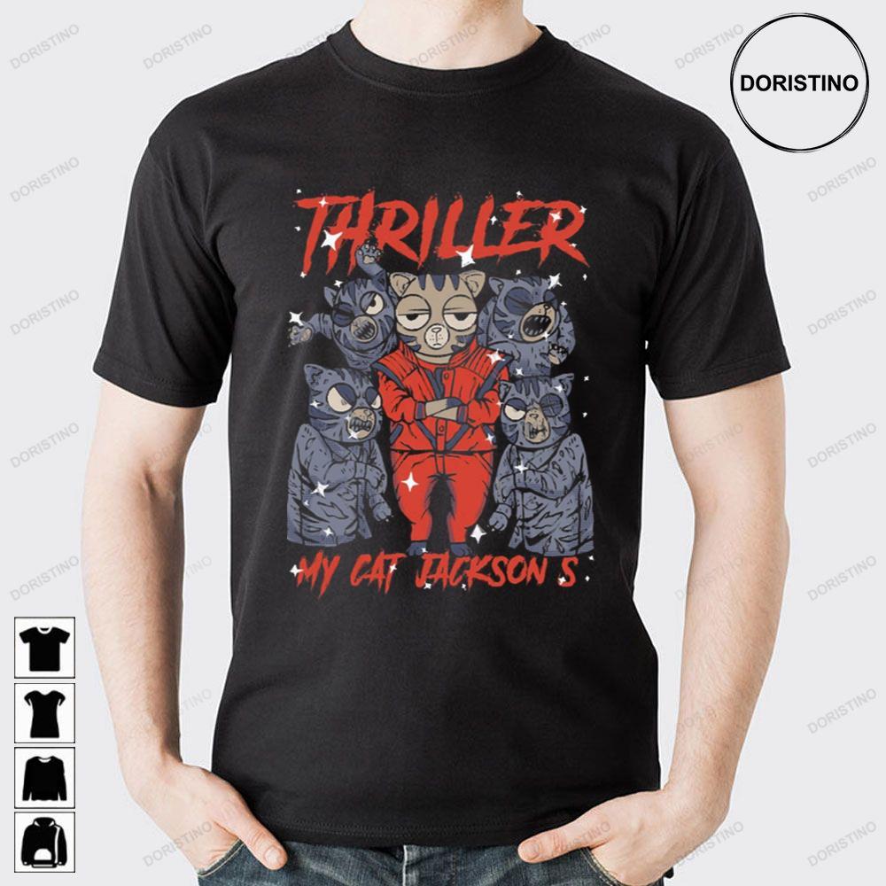 My Cat Michael Jackson Thriller 2 Doristino Hoodie Tshirt Sweatshirt